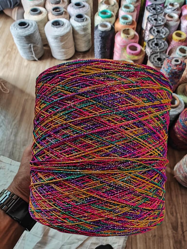 multicolour Embroidery Textile Industry cording